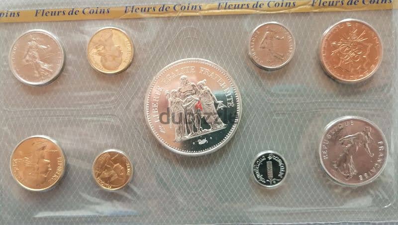 1976 French coins 1