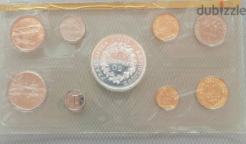 1976 French coins 2