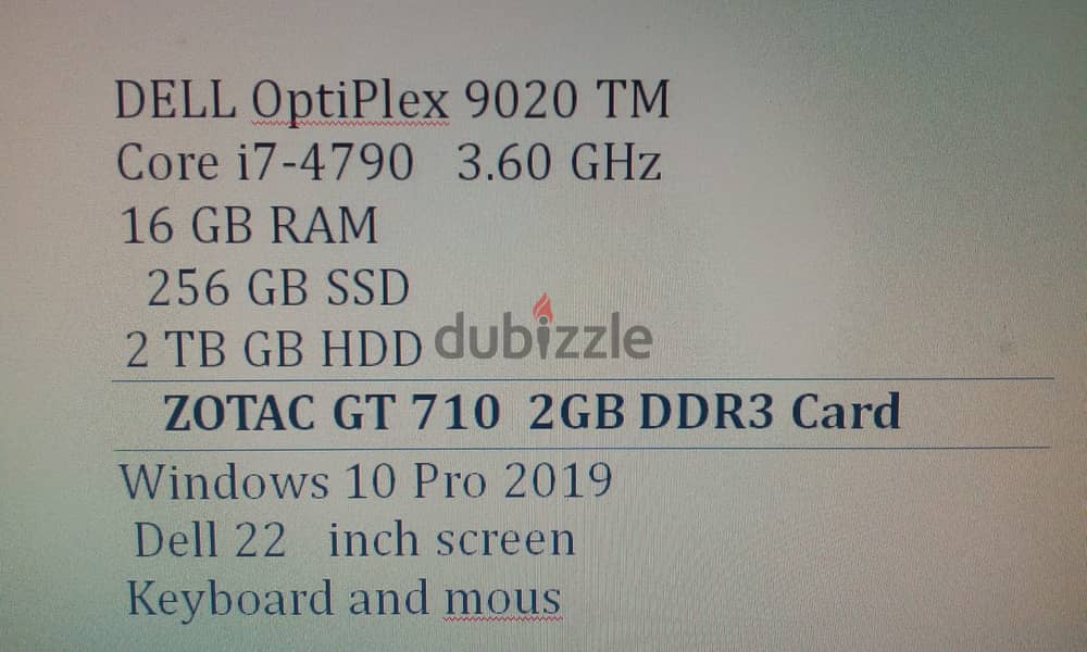 Dell i7 computer for sale 5