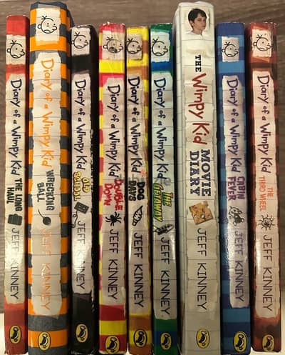 Diary of a Wimpy Kid Book Set – 9 Books (Jeff Kinney)