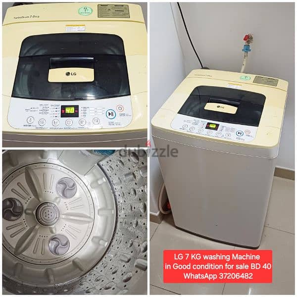 Hisense 8 kg fully Automatic washing machine and other items for sale 2