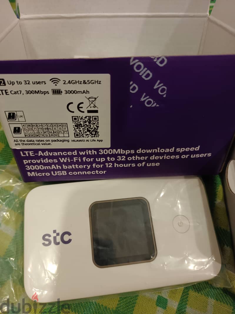 STC mifi, pocket wifi 1