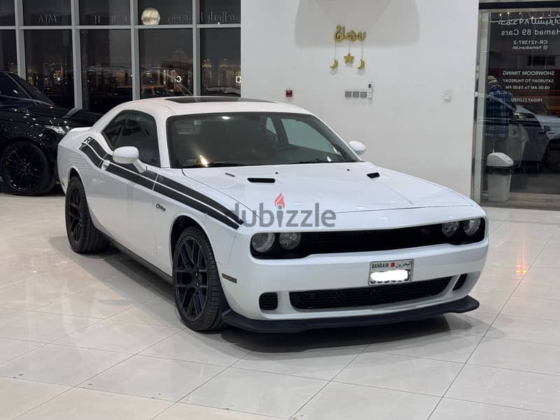 Dodge Challenger 2014 white 0