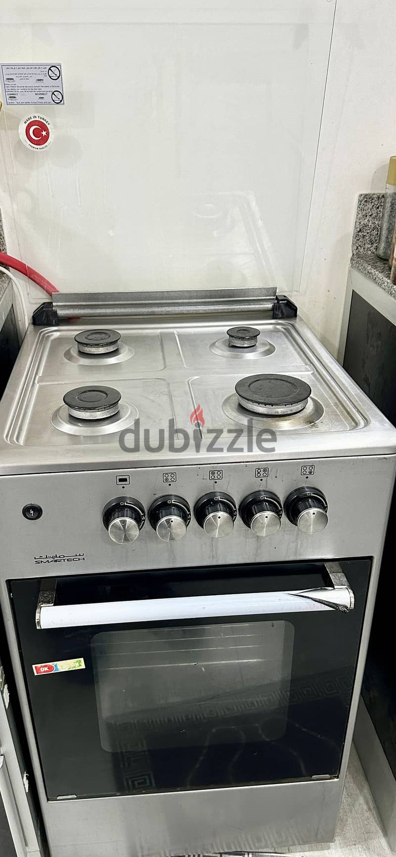 Smartech Cooker 50x50 gas 4 burners 0