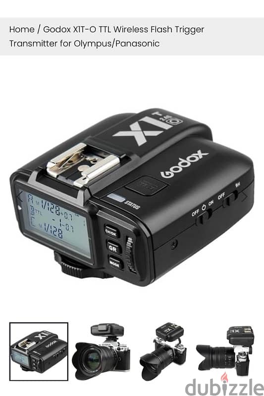 Godox XIT-O TTL Wireless Flash Trigger for Olympus/Panasonic 2