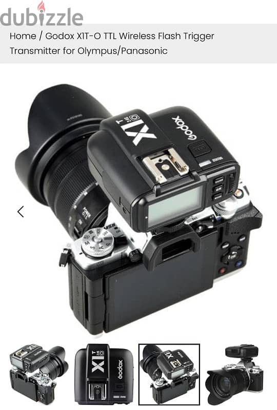 Godox XIT-O TTL Wireless Flash Trigger for Olympus/Panasonic 4