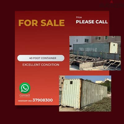 40 foot shipping container for sale | حاوية شحن 40 قدم للبيع