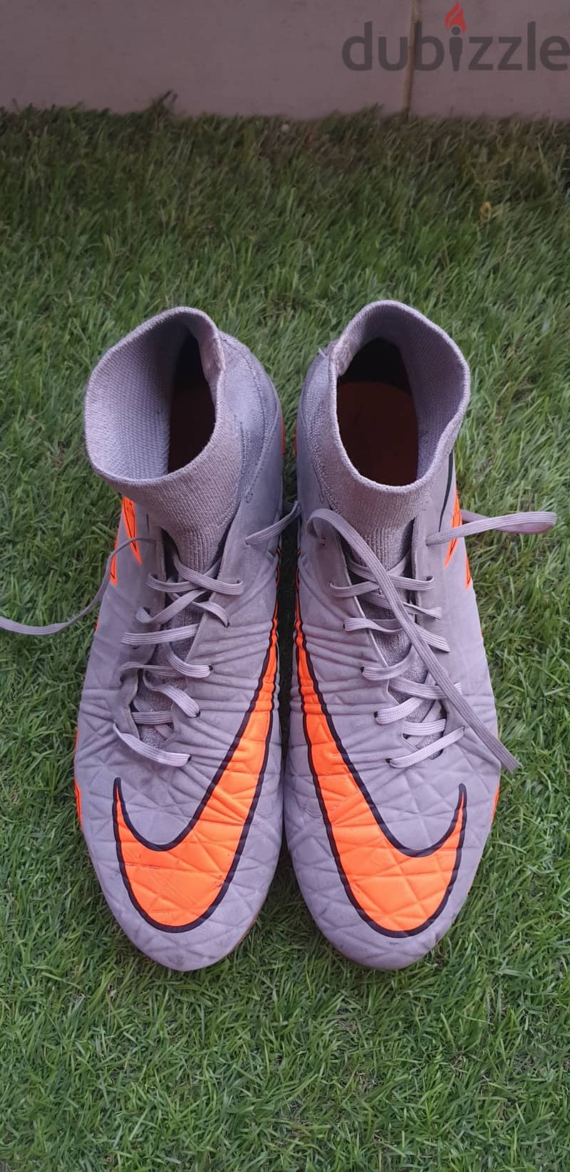 Original Nike Hypervenom Phantom 2 Grey/Orange Football Shoe EU:43 4