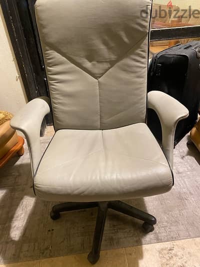 office chair and dressing table