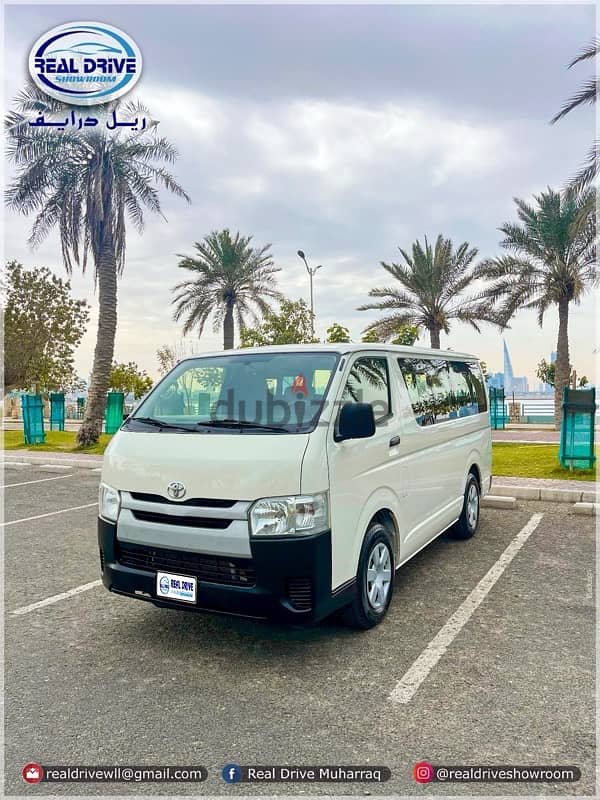 Toyota Hiace - 2016 - Low Mileage - 16 Passenger - Excellent Condition 0