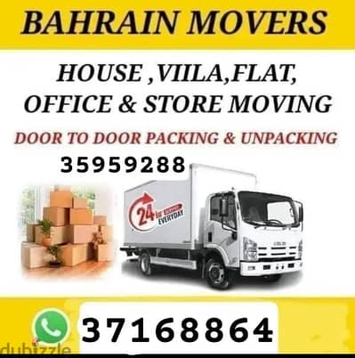 Bahrain mover falt Villa office shop stor shifting