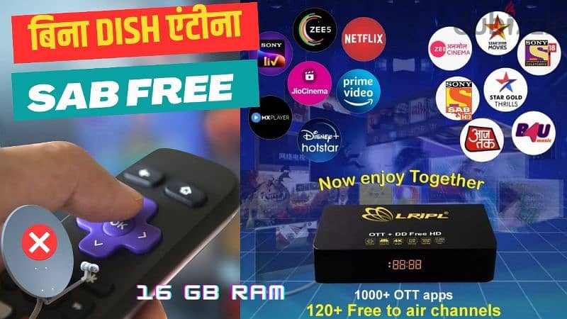 4K Android TV BOX RECIEVER/TV CHANNELS WITHOUT DISH/Smart TV BOX 2