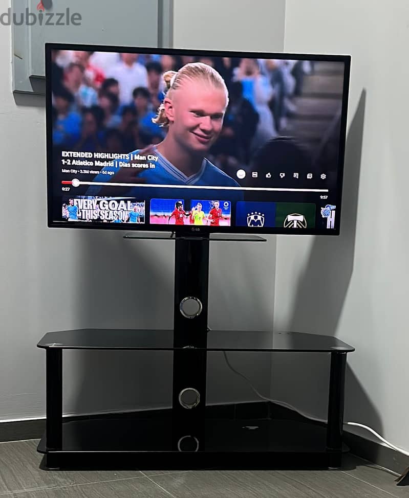 43'' LED TV & TV Stand for sale 0