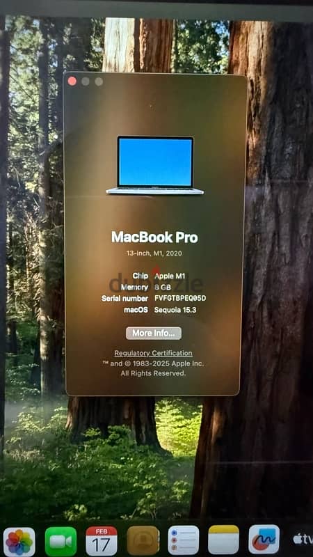 MacBook Pro M1 - 256GB 8