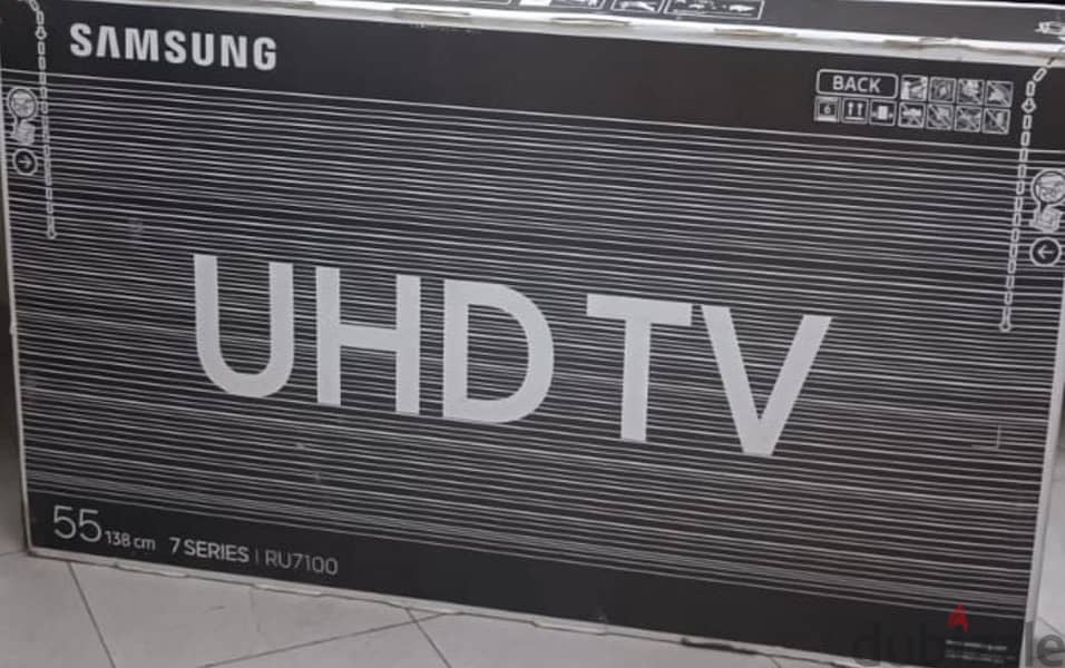 SAMSUNG TV 55 138cm Smart 4K in Box 1