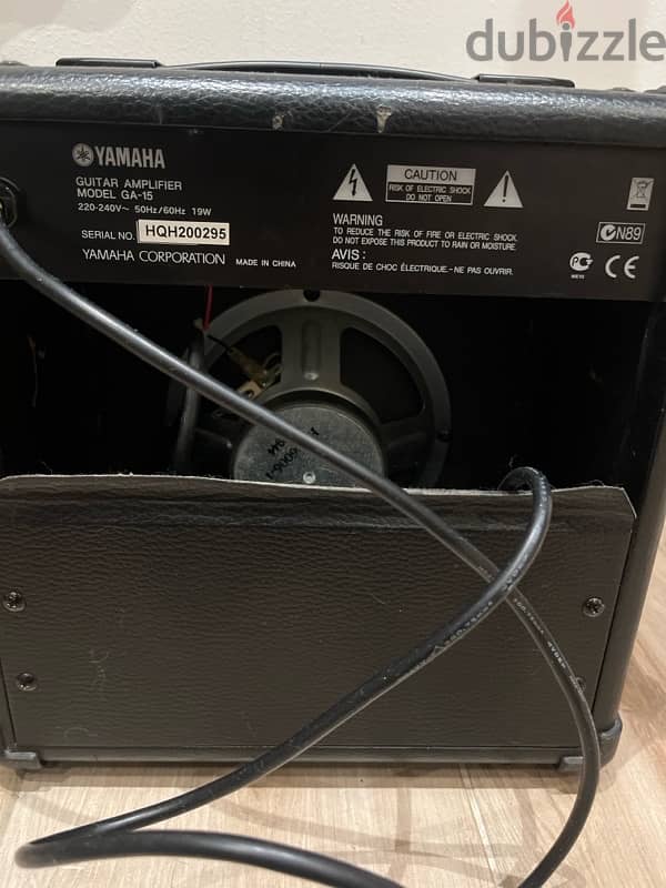 yamaha guitar amplifier 1