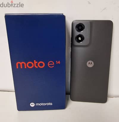 urgent sale Motorola e14 for month use only box bill