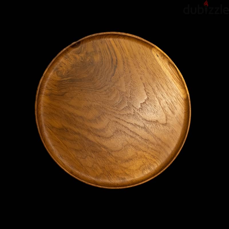 Set of 3 Wooden Plate Set 1