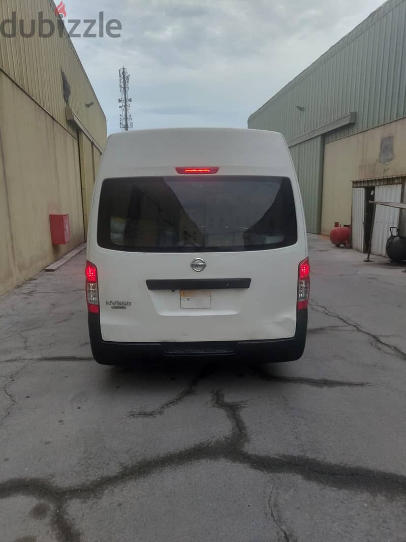 Nissan Urvan 2014 High Roof Panel Van 2