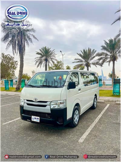 TOYOTA HIACE 16 Passenger-2016-2.7L V4 WHITE FOR SALE(LOW MILEAGE)