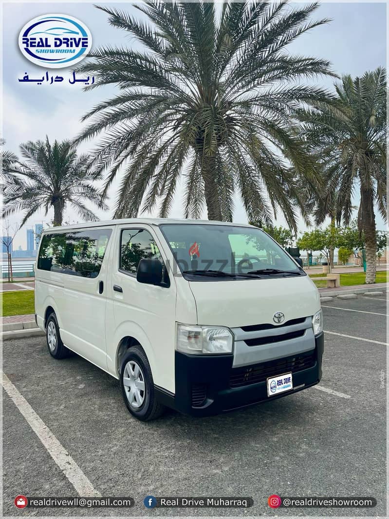 TOYOTA HIACE 16 Passenger-2016-2.7L V4 WHITE FOR SALE(LOW MILEAGE) 1