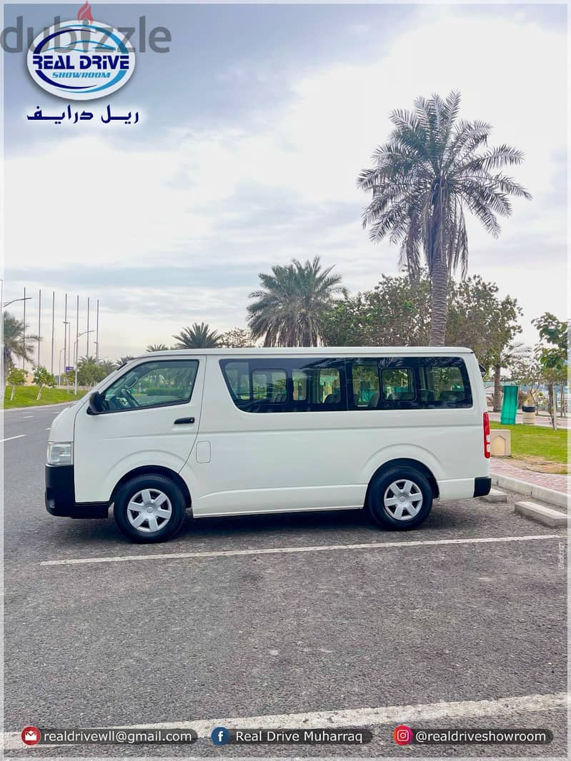 TOYOTA HIACE 16 Passenger-2016-2.7L V4 WHITE FOR SALE(LOW MILEAGE) 3