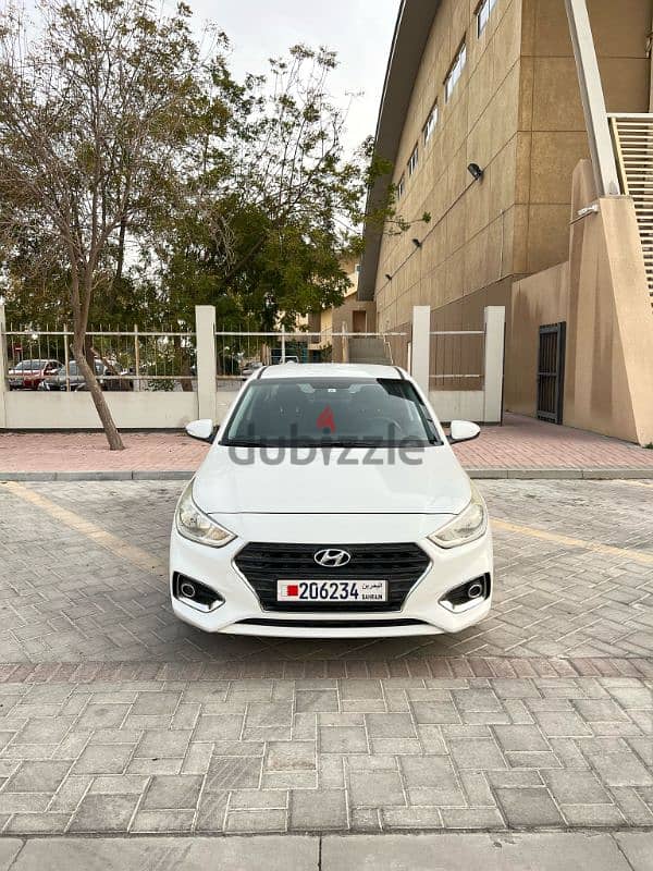 Hyundai Accent 2019 Zero Owners Low Millage Very Clean Condition 1