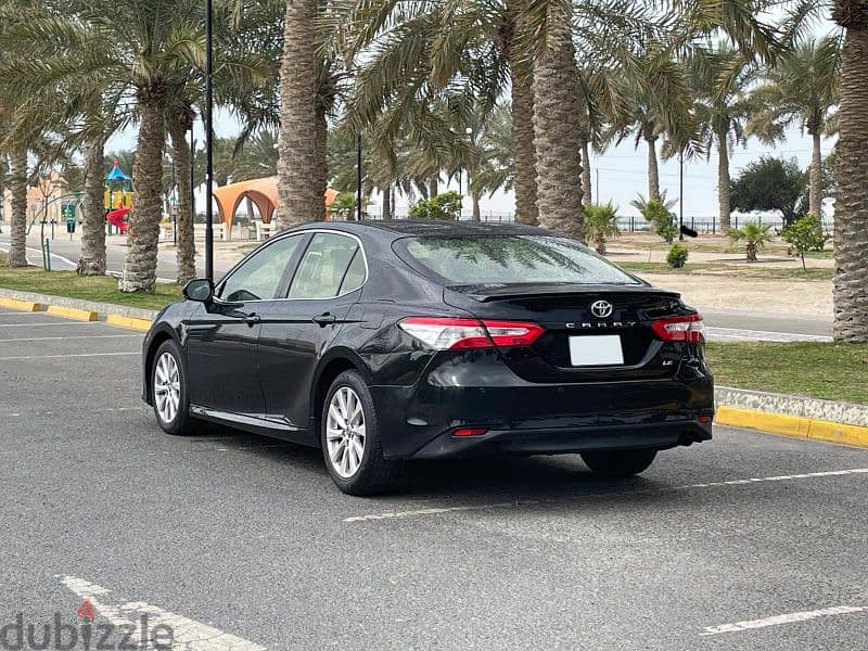 2019 model Toyota Camry LE 4