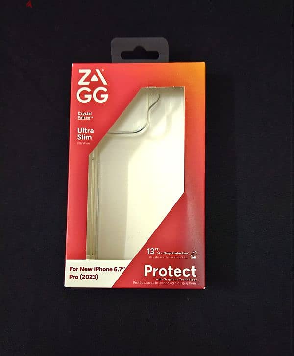 Zagg Crystal Case For iPhone 15 Pro Max. 0