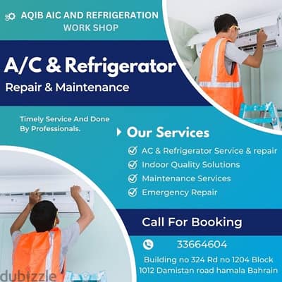 all kind of ac ,washing machine ,fridge service