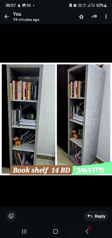 Book Rack from homebox for extremely good price.