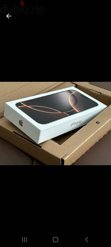 iPhone 16 pro max 512 brand new pinpack