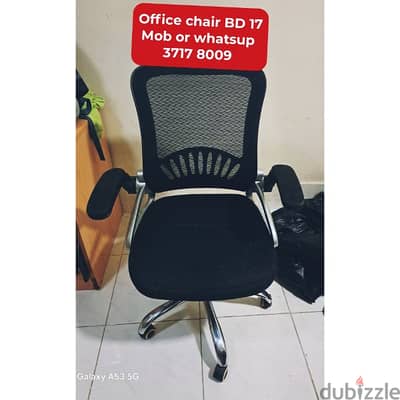 Office chair and other household items for sale with delivery