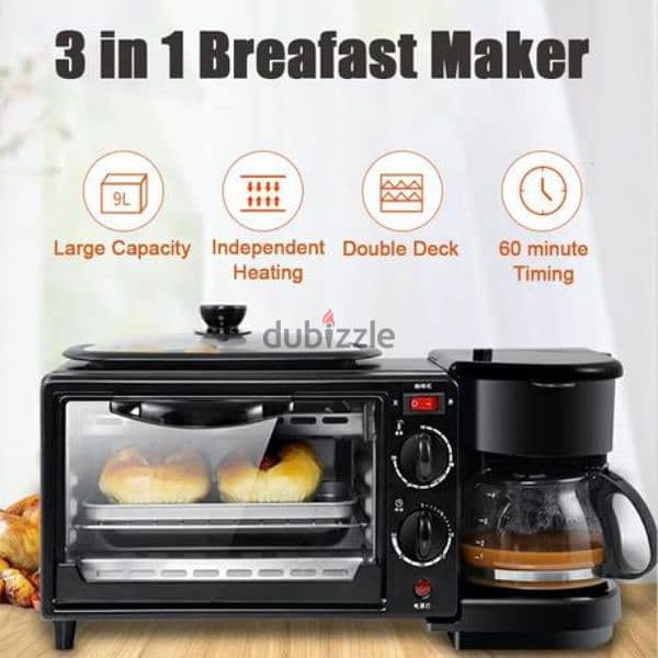 SILVER CREST 3in1 Breakfast Maker New box, unopened 2