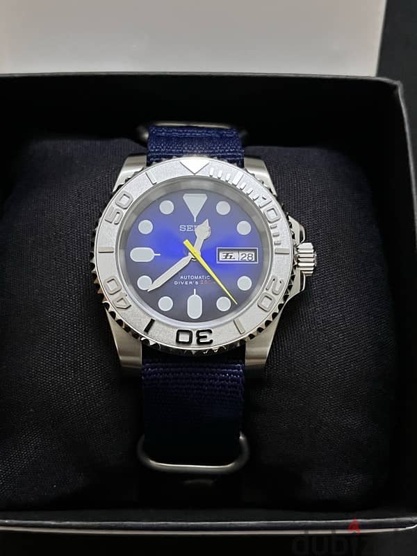 Customized Seiko for sale with 11 months warranty remaining. 4