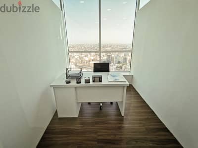 ‡‡)El Azzab group available office address for rent in ERA TOWER . **