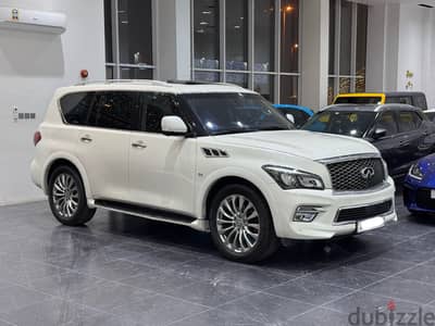 Infiniti QX80 2015 WHITE