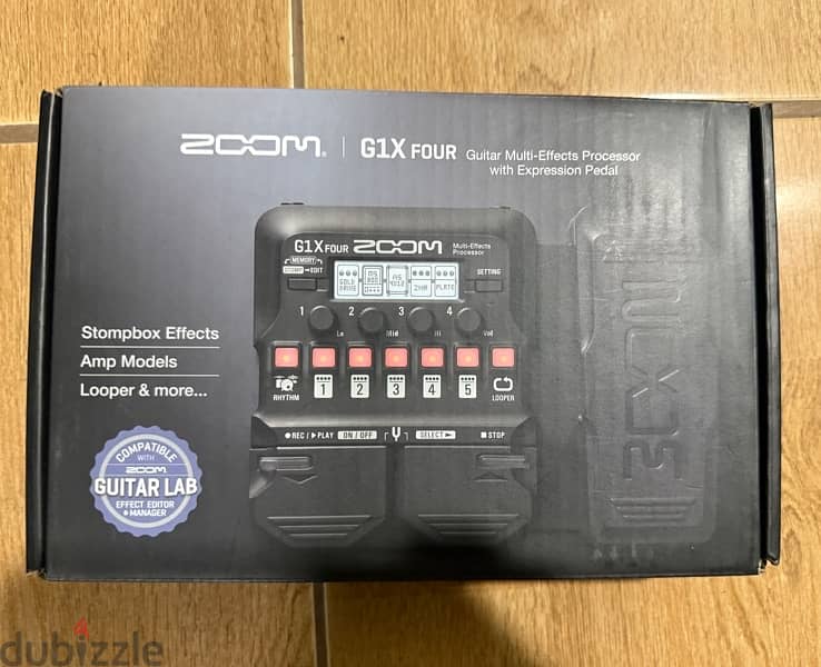 Zoom G1X Four Guitar Multi Effect 4