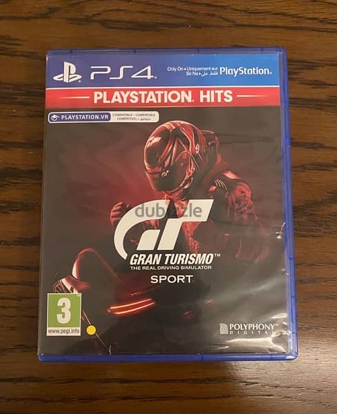 Gran Turismo Sport PS4 Edition in great ‏Condition. 0