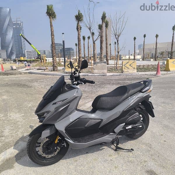 للبيع سكوتر SYM Jet X 200cc جديد بحالة ممتازة 1