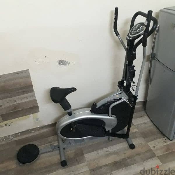 Orbitrec cross trainer with seat adjustable 23bd 1