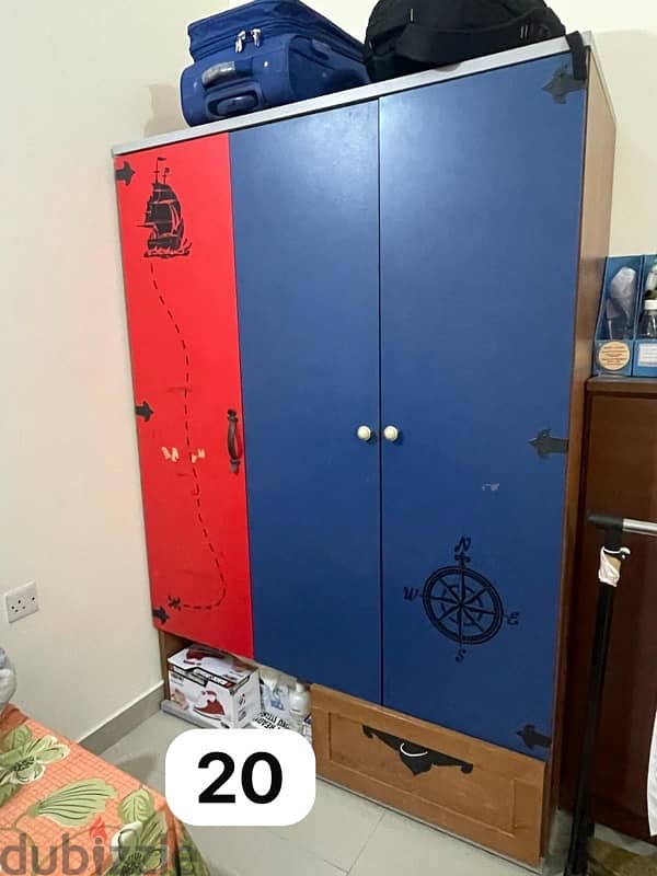 cupboards AC and study desk fr sale 2