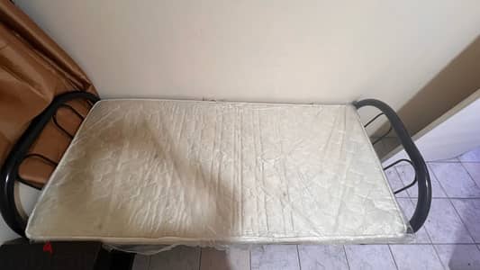 SINGLE BEDFRAME AND MATTRESS FOR SALE