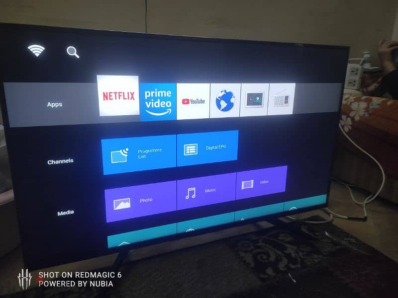 Sony 4k 50inch smart 12