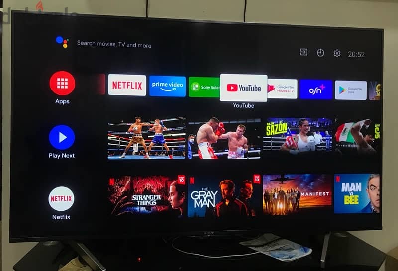 65”Sony Bravia SMART 4k Android tv 0