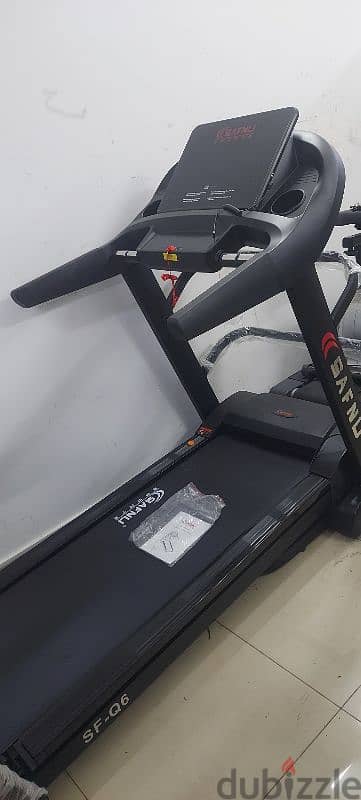 New treadmill for sale with warranty 150kg with inclind 0