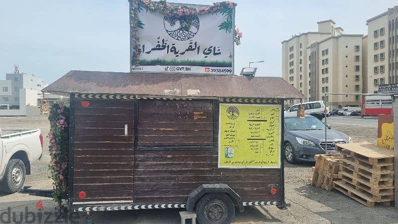 للبيع عربة طعام متنقلة Food truck فودترك للبيع مع سجل وملكية للعربة 4