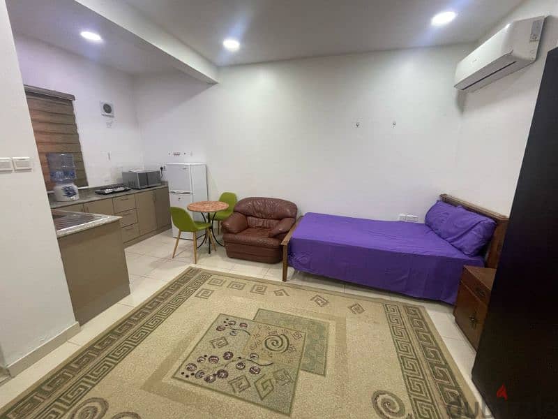 studio for rent in Abusaiba 500 m from budayia road 1