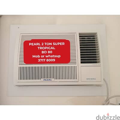 pearl super tropical window Ac and splitunit for sale