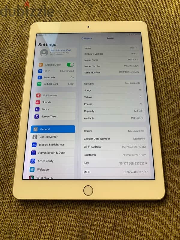 iPad Air 2 128gb for sale 2